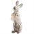 19.5 Inch Tan Rabbit Standing w/Nose Up