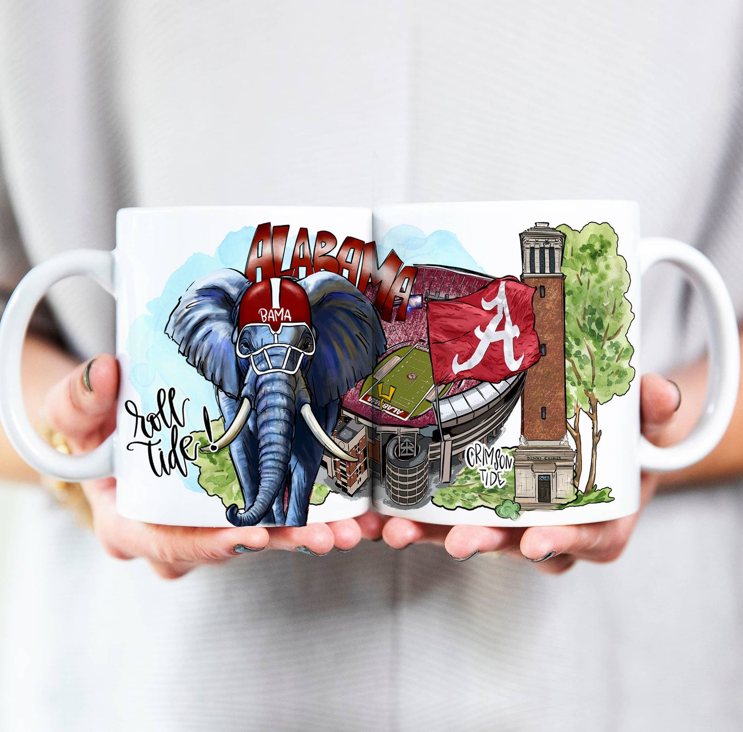 Coffee Mug, Alabama, Mississippi,Tennessee,Louisiana,Georgia