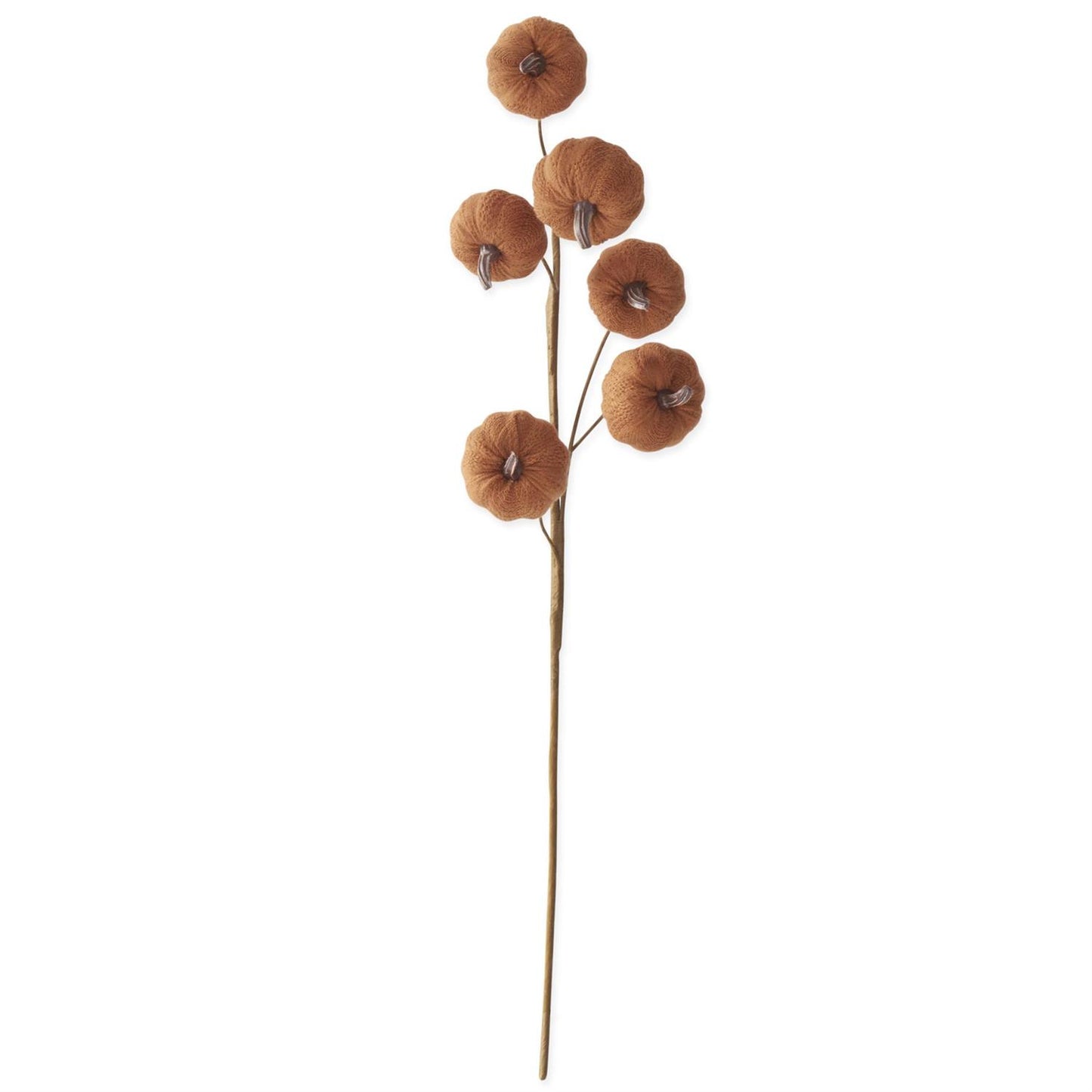 27 Inch Brown Knit Pumpkin Stem