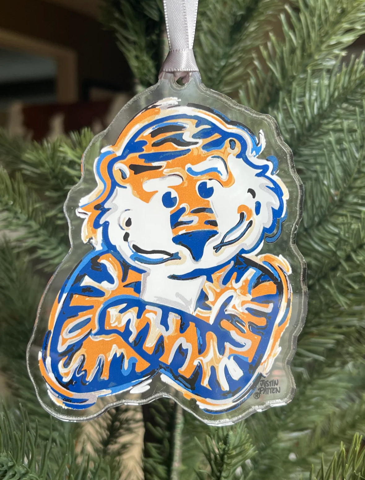 Auburn Aubie Acrylic Ornament