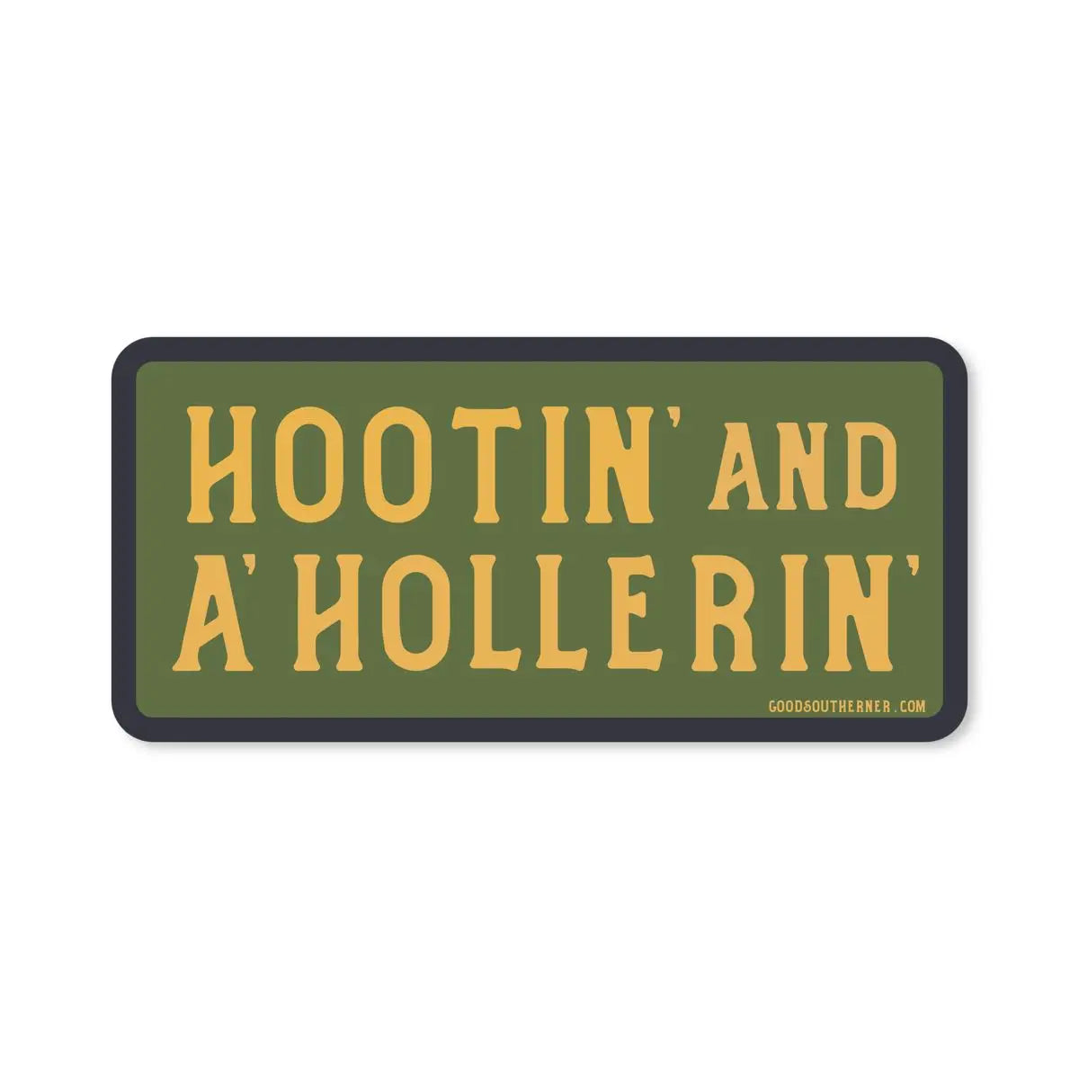 Hootin' Sticker