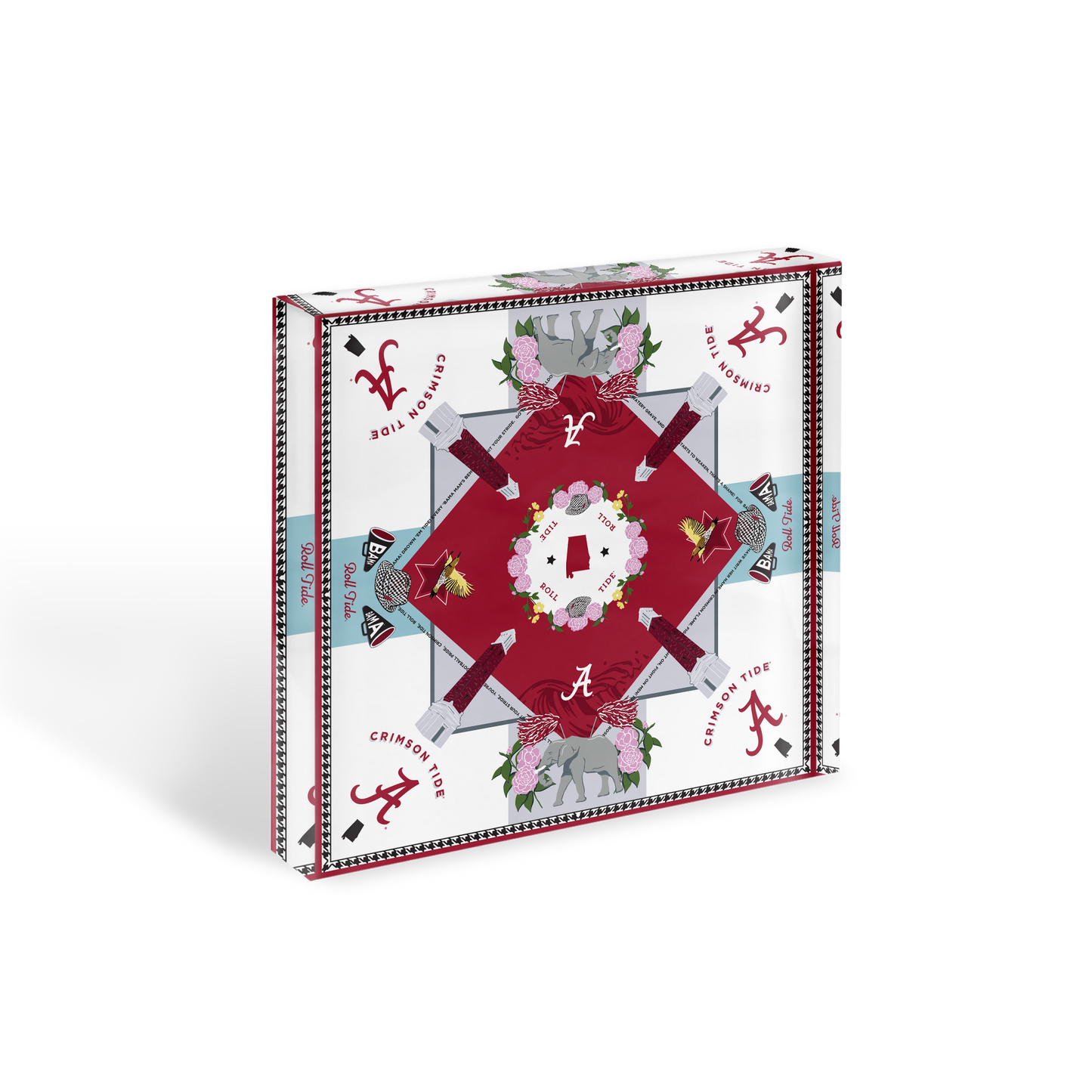 Alabama Crimson Tide Acrylic Block Art