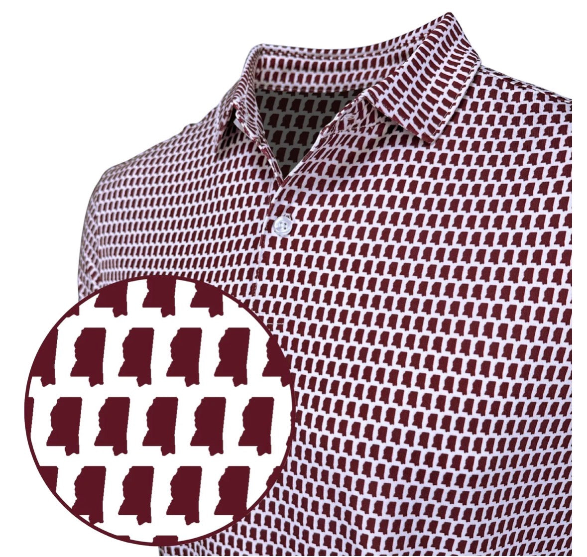 Miss State State Pride Polo