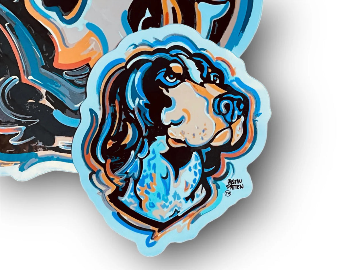Smokey Serene Mini Vinyl Sticker