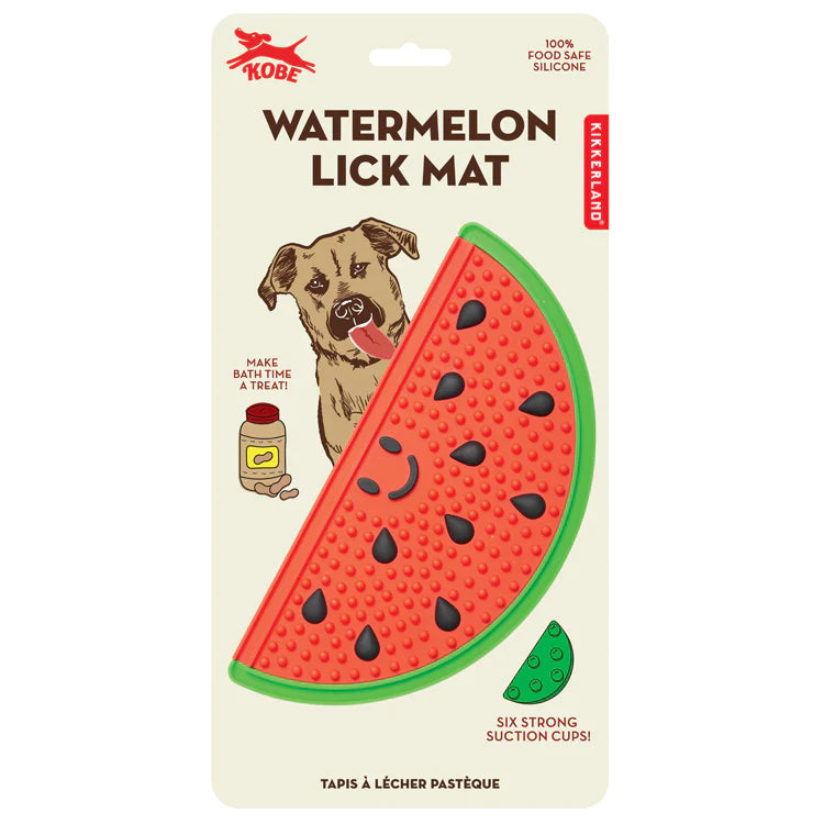 Kobe Watermelon Lick Mat