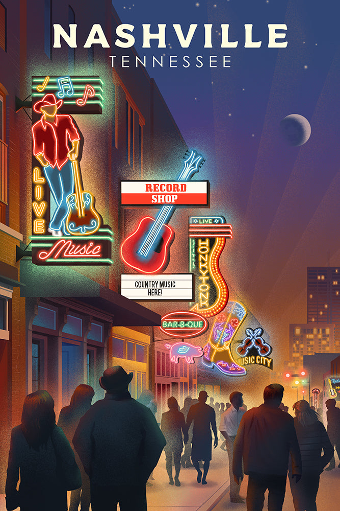 Nashville, Tennessee Broadway Street Coaster