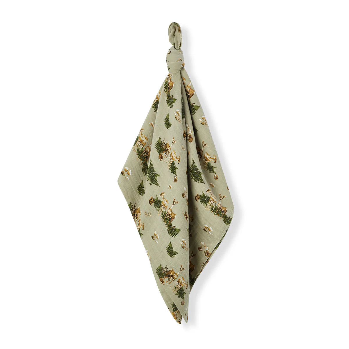 Organic Cotton Swaddle Forest Party