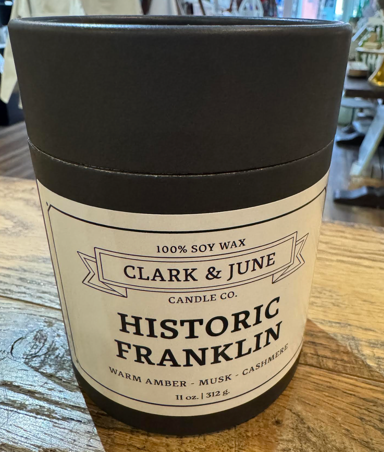 Historic Franklin 11oz Soy Candle