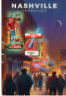 Nashville, Tennessee Broadway Street Coaster