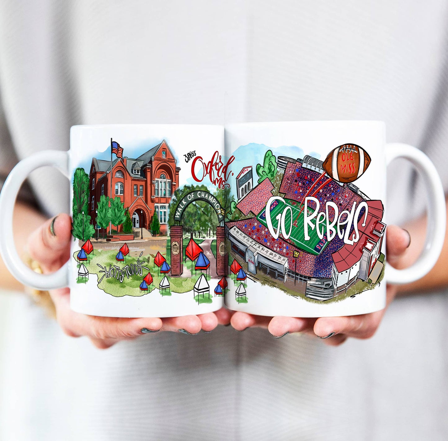 Coffee Mug, Alabama, Mississippi,Tennessee,Louisiana,Georgia