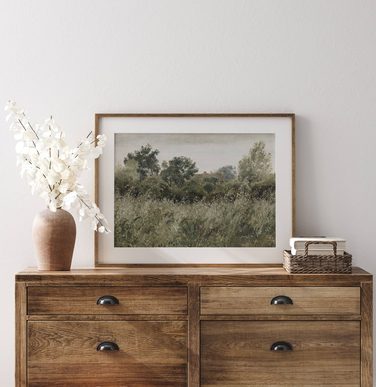 In The Field Art Print