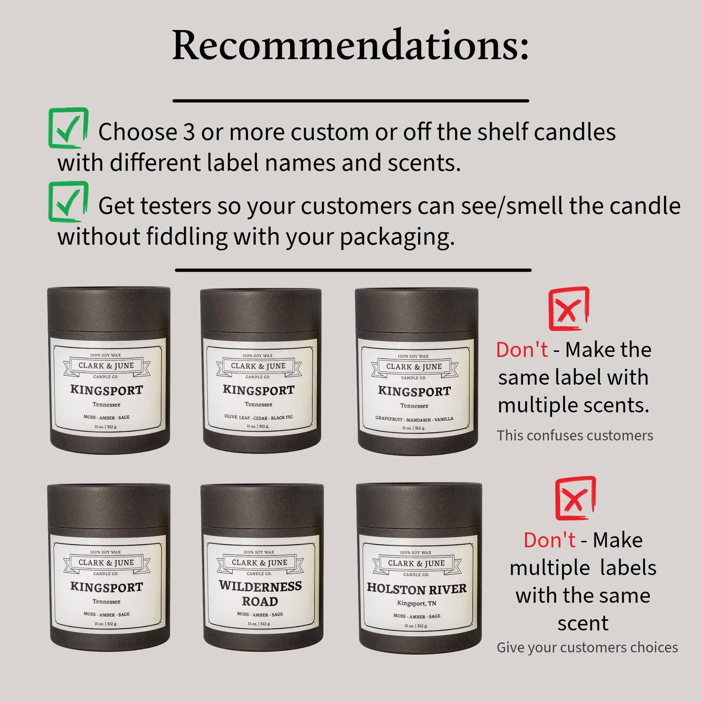 Welcome Home Franklin TN Soy Candle - 11oz