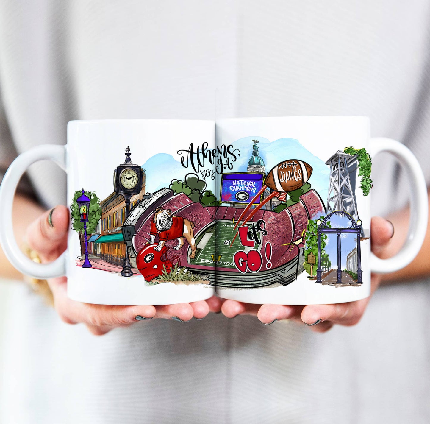 Coffee Mug, Alabama, Mississippi,Tennessee,Louisiana,Georgia