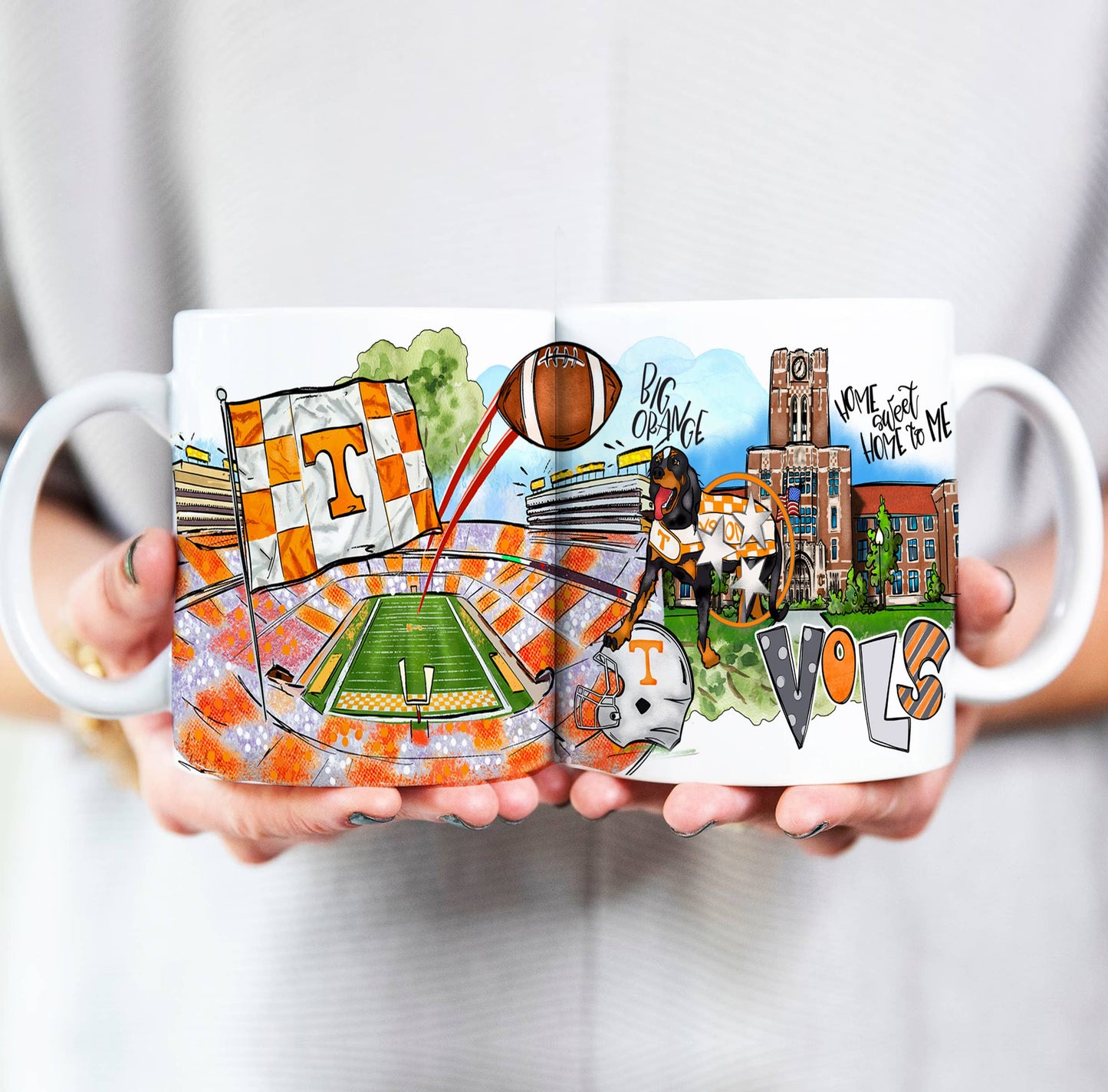 Coffee Mug, Alabama, Mississippi,Tennessee,Louisiana,Georgia