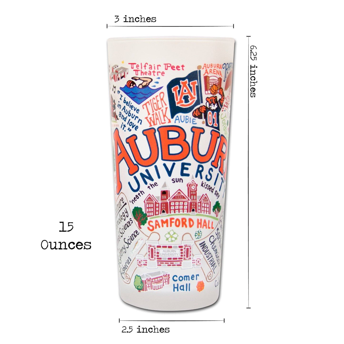 Auburn University Glass