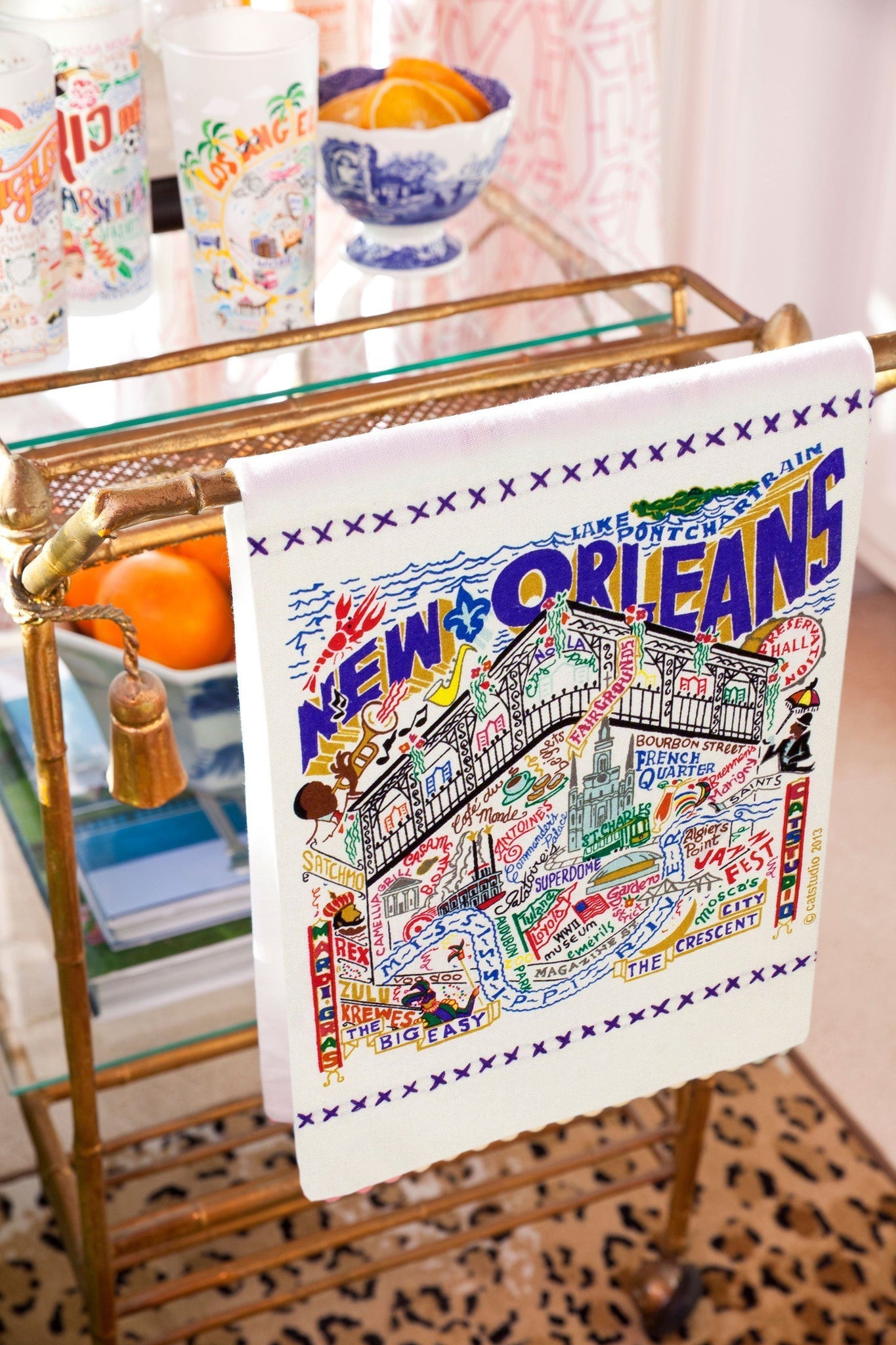 New Orleans Dish Towel