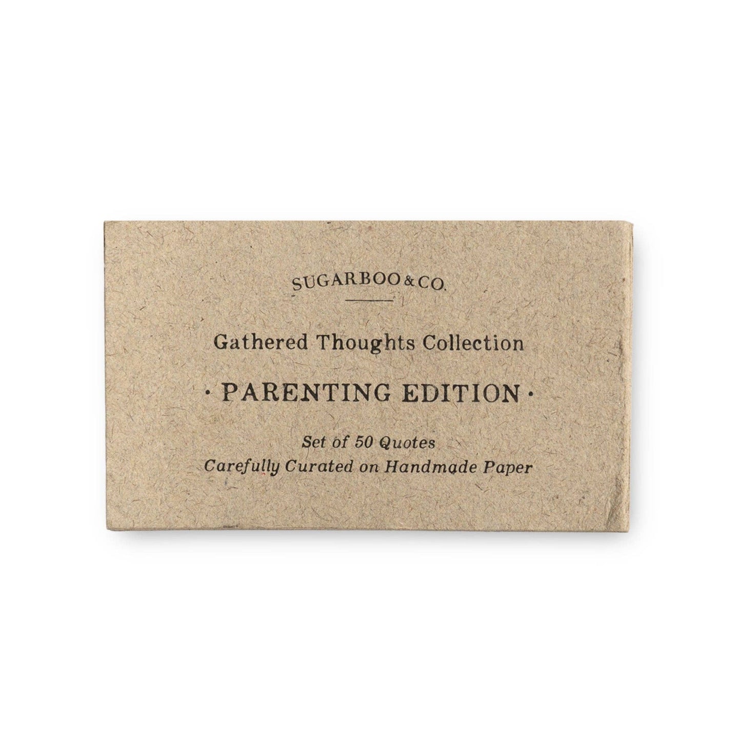 Gathered Thoughts: Parenting Edition on Handmade Paper
