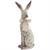 24 Inch Tan Rabbit Standing w/Head Right