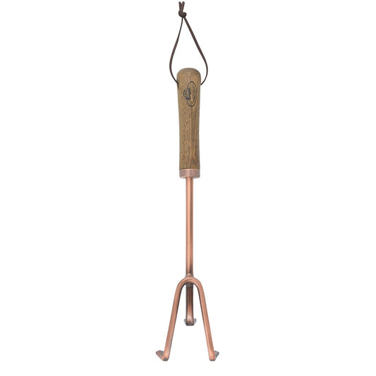Copper Plated Rake Fork