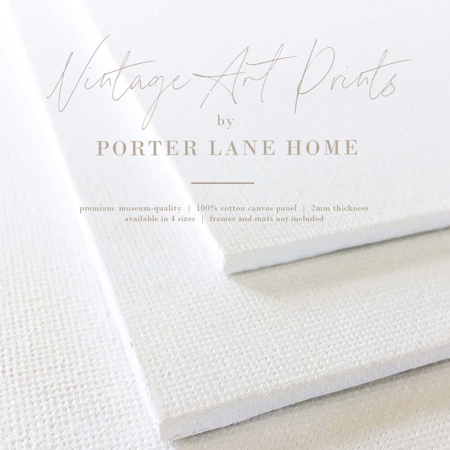 Vintage Field Landscape Premium Quality Art Print