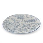 8 Inch Blue & White Dolomite Easter Bunny Plate