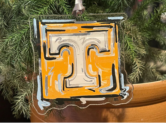 Tennessee Power "T" Acrylic Ornament