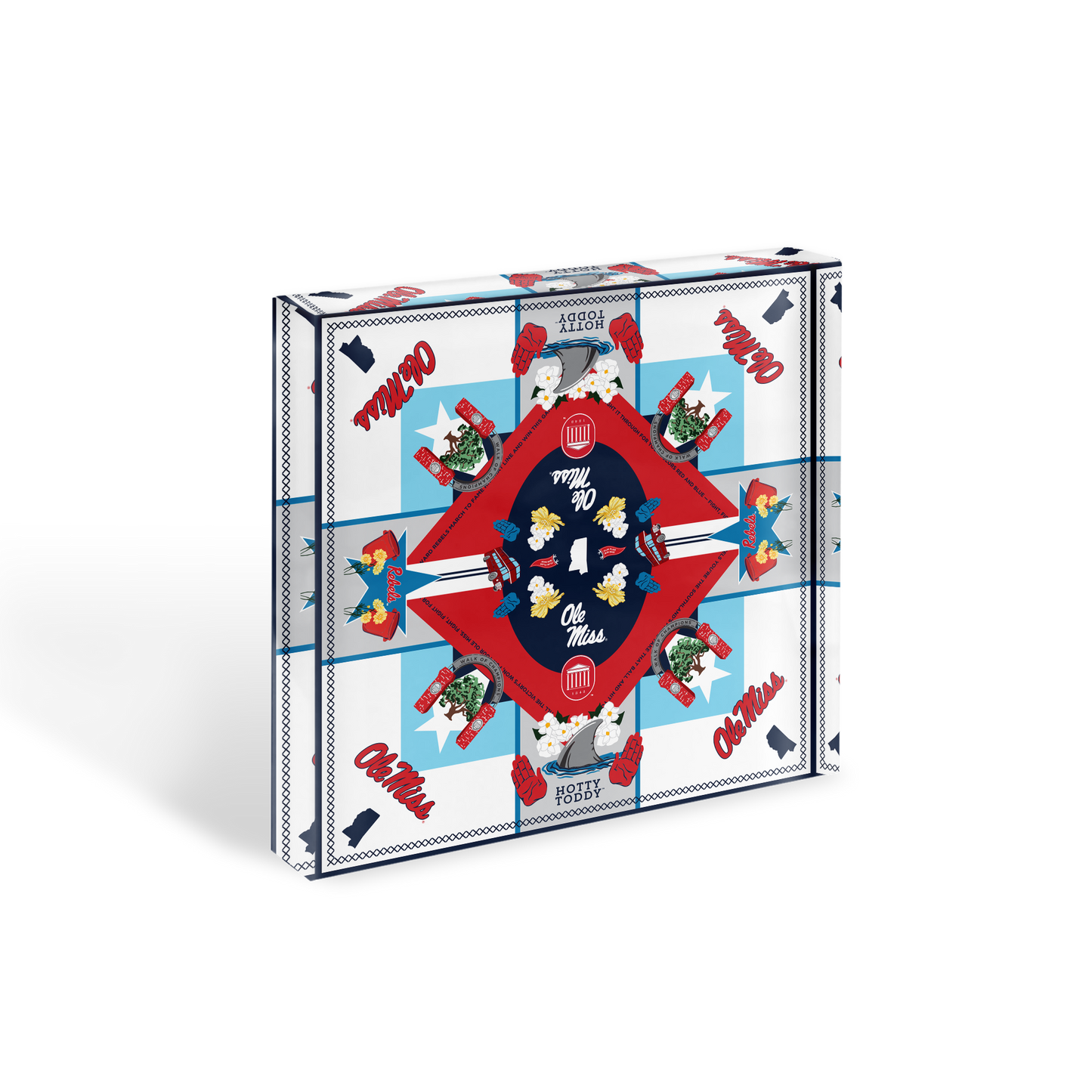 Ole Miss Rebels Acrylic Block Art