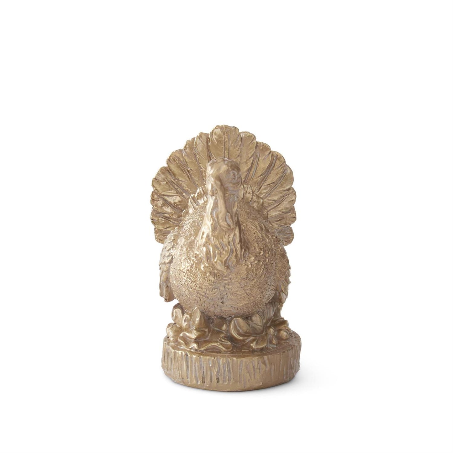 4.5 Inch Gold Resin Turkey