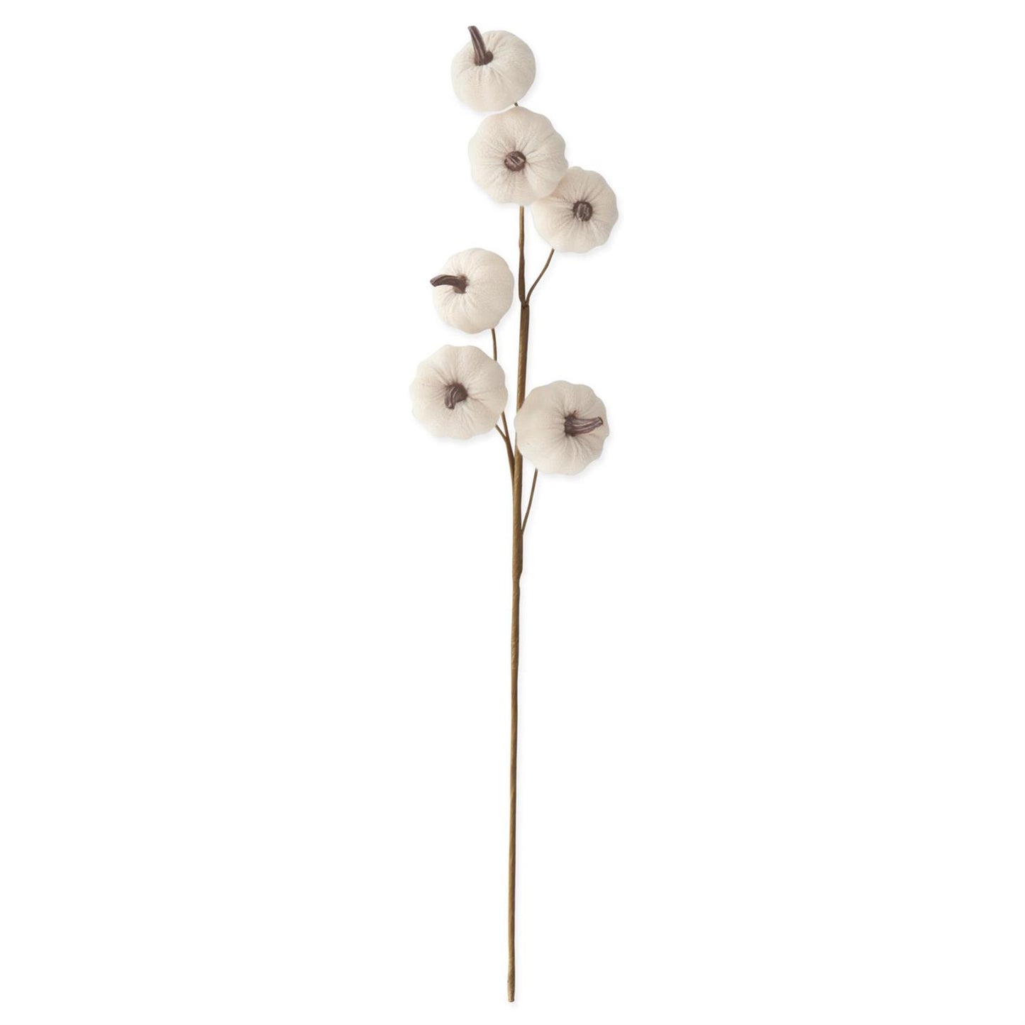 27 Inch Cream Knit Pumpkin Stem