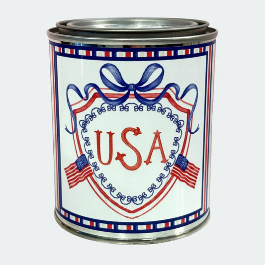 USA 250th Anniversary 14oz Soy Candle Placard