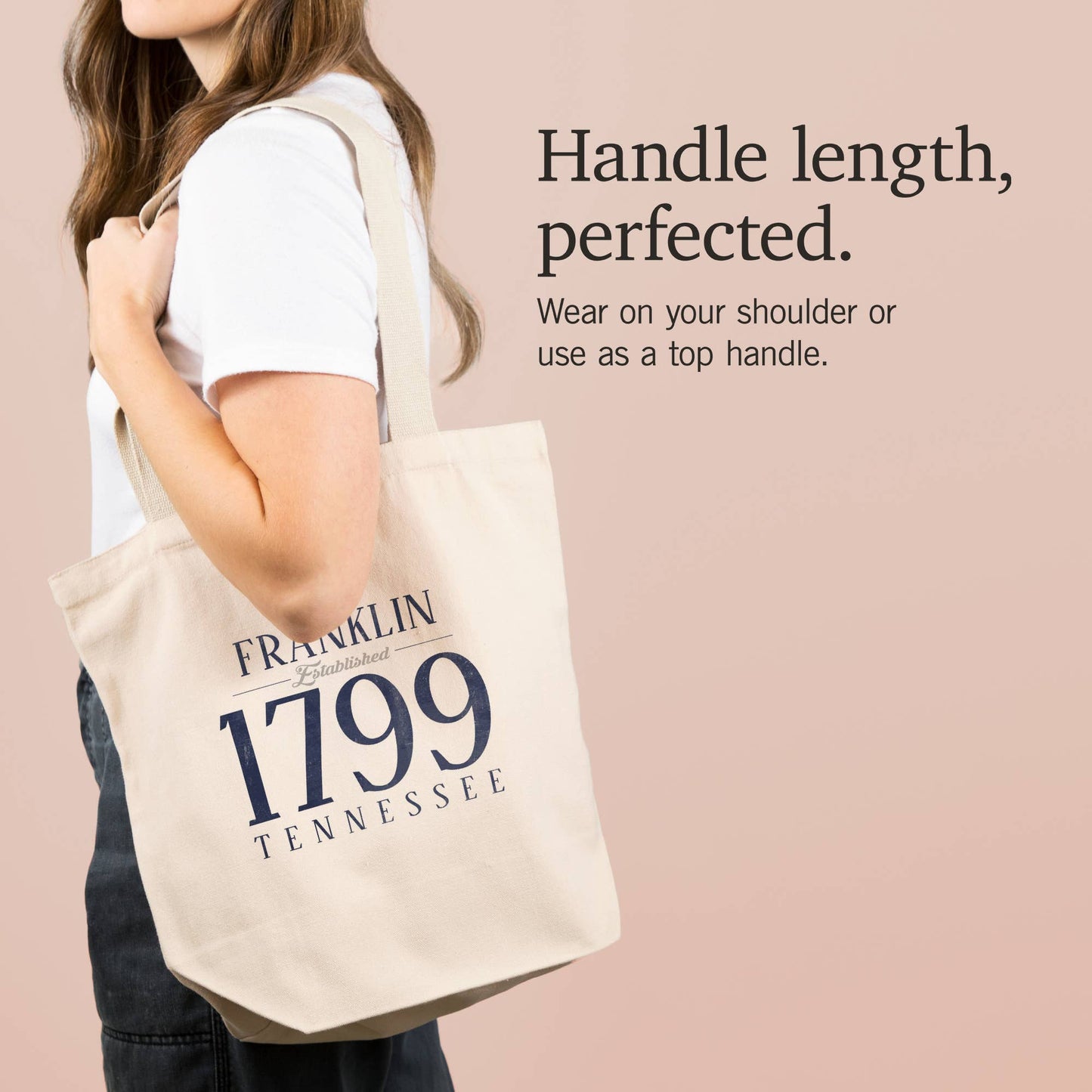 ORGANIC TOTE BAG Franklin, Tennessee, Established Date