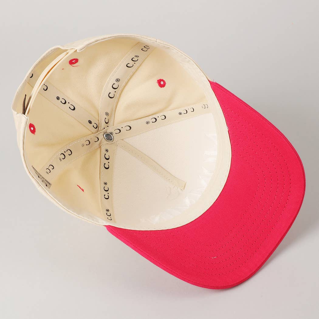 MOMMIN' Lettering Embroidery Trucker Hat