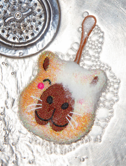 Capybara Scrub Sponge