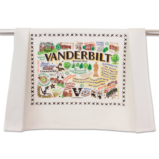 Vanderbilt University Collegiate Dish Towel