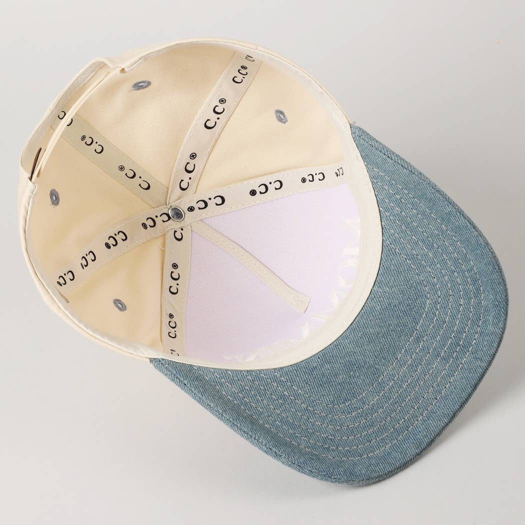 MOMMIN' Lettering Embroidery Trucker Hat