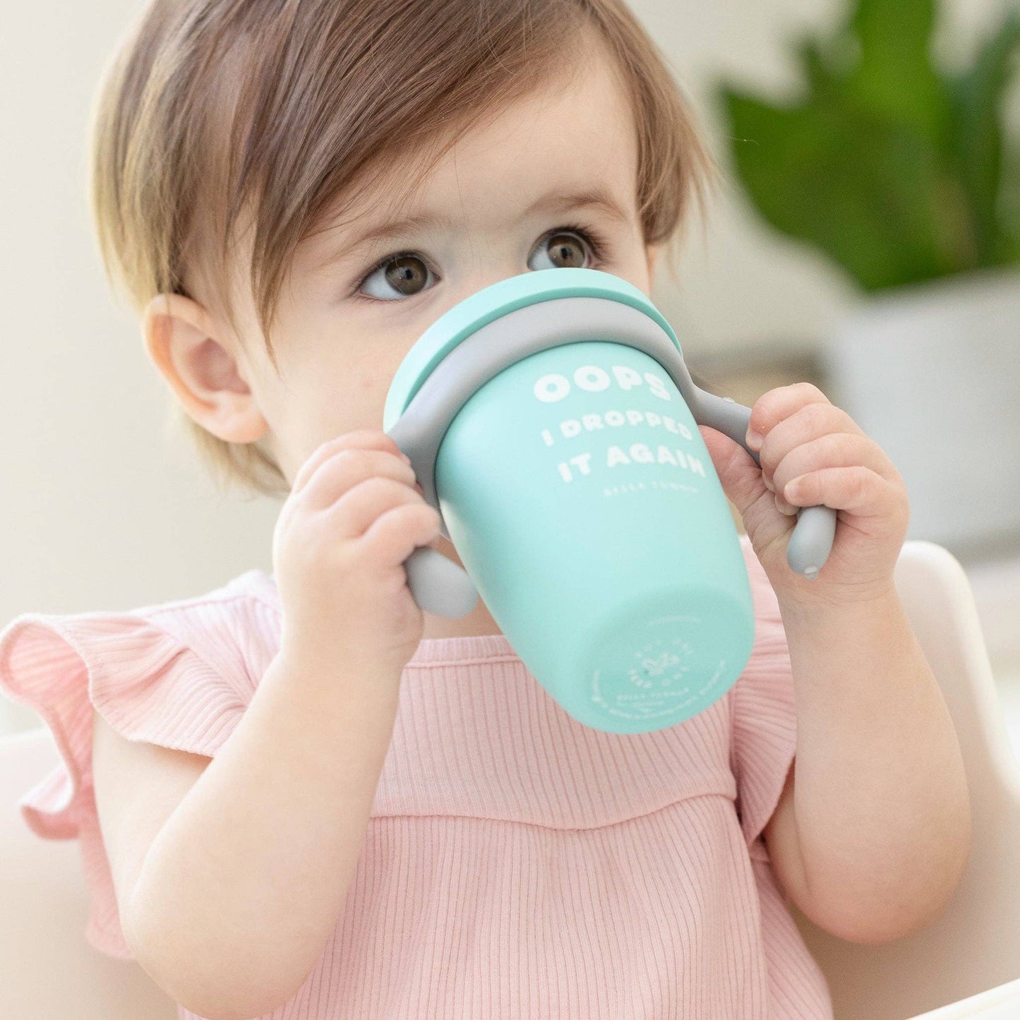 Dropped it Again Happy Sippy Cup