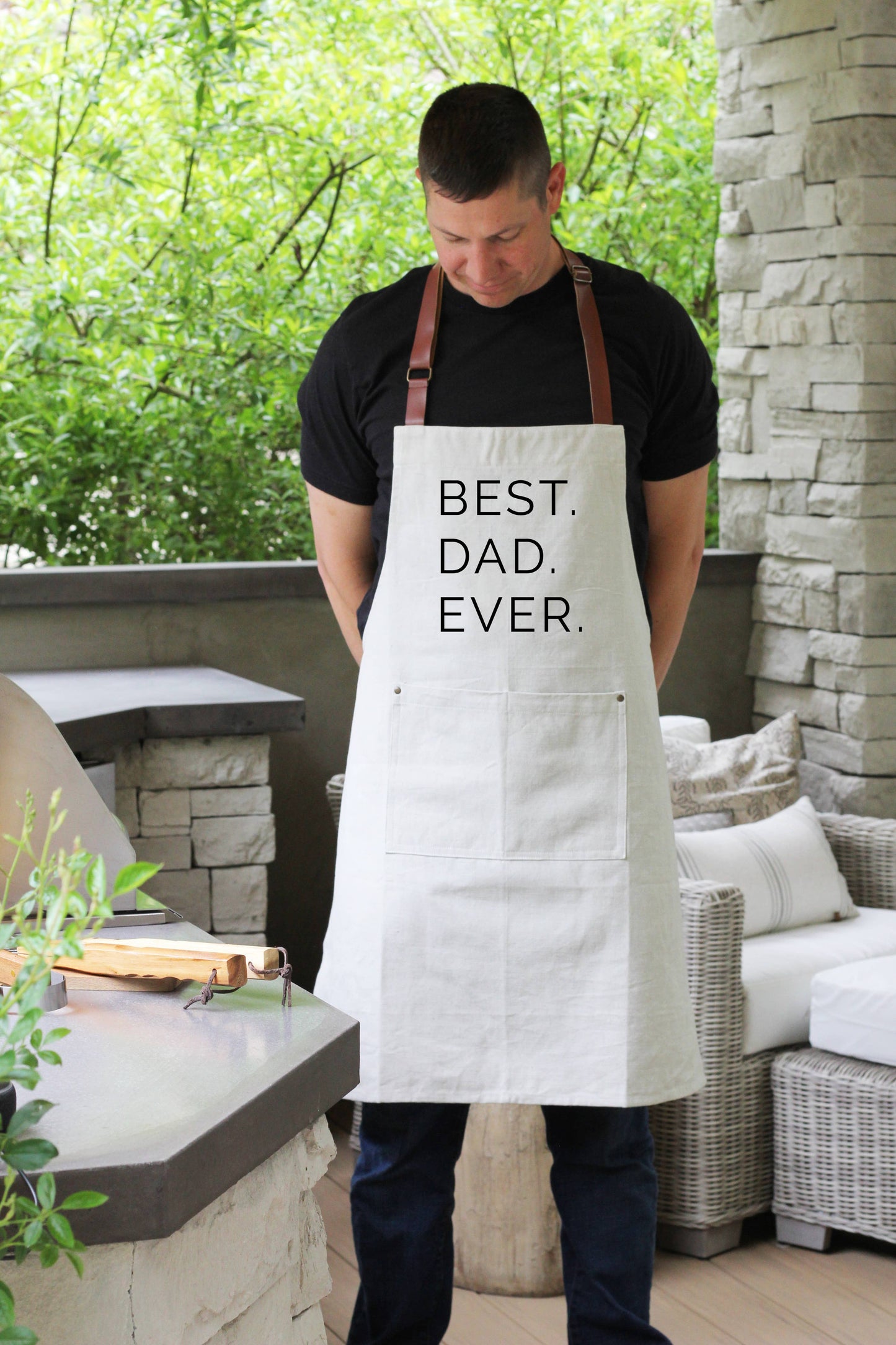 Best Dad Ever Chef Apron
