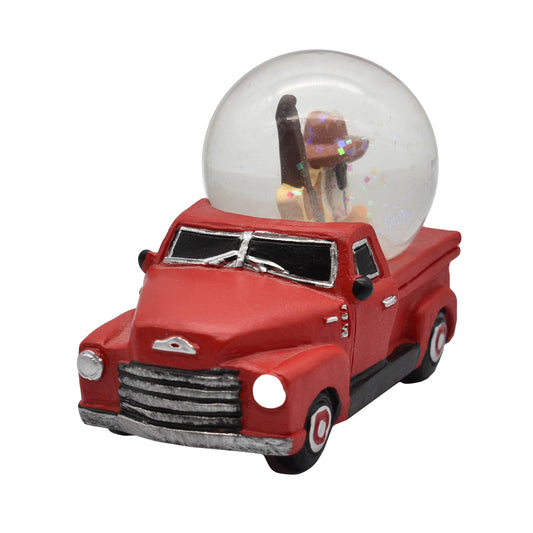Red Truck Nash Snowglobe