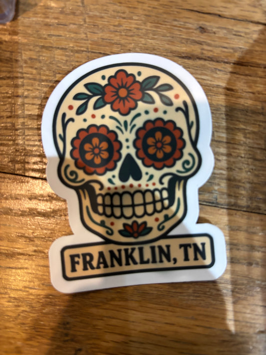Sugar Skull Sticker