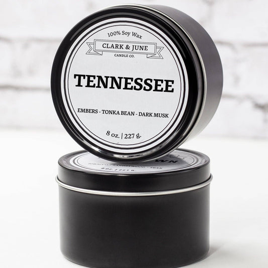 Tennessee|Embers - Tonka Bean - Dark Musk 8oz Soy Candle