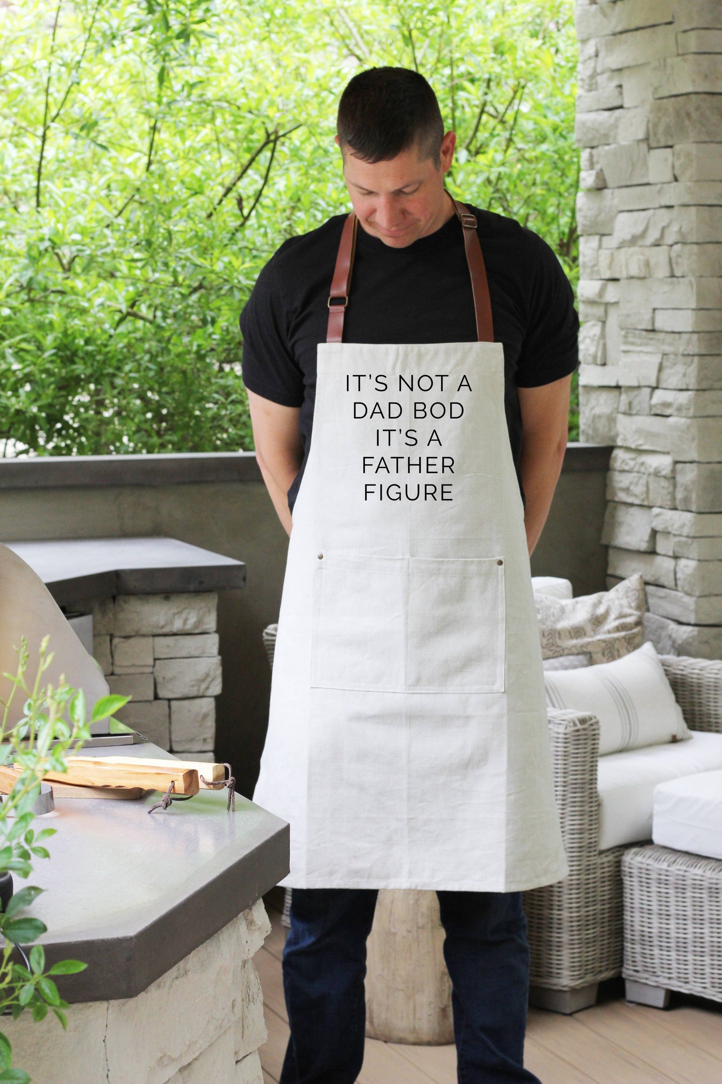 Dad Bod Chef Apron