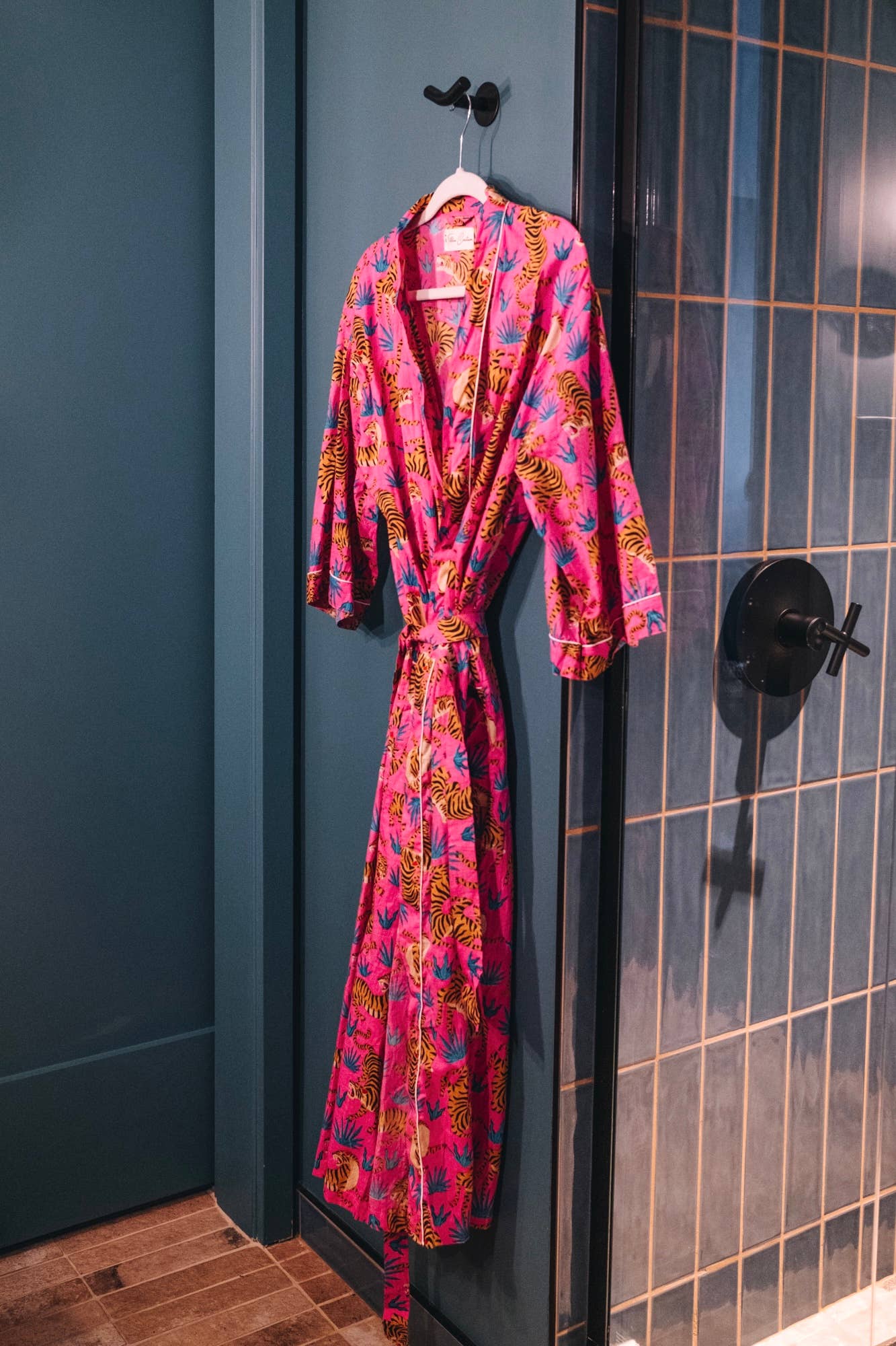 Women's Cotton Robe | Tropical Town Kimono Cover-Up Duster