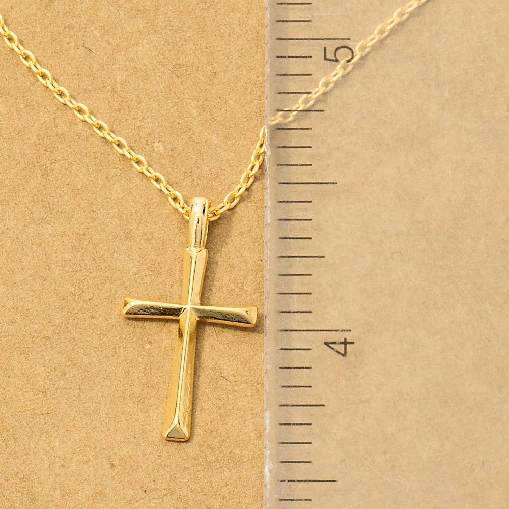 Dainty Cross Pendant Necklace