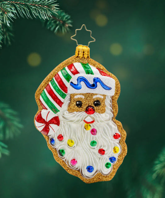 Jolly Gingerbread Santa