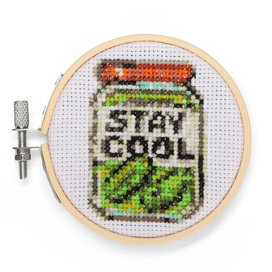 Pickle Mini Cross Stitch