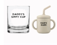 Glass and Cup Set