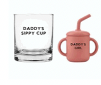 Glass and Cup Set