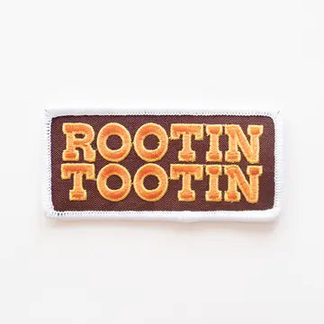 Rootin Tootin Hat Patch