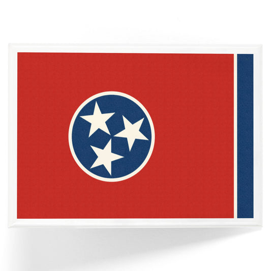 MAGNET Tennessee State Flag Letterpress