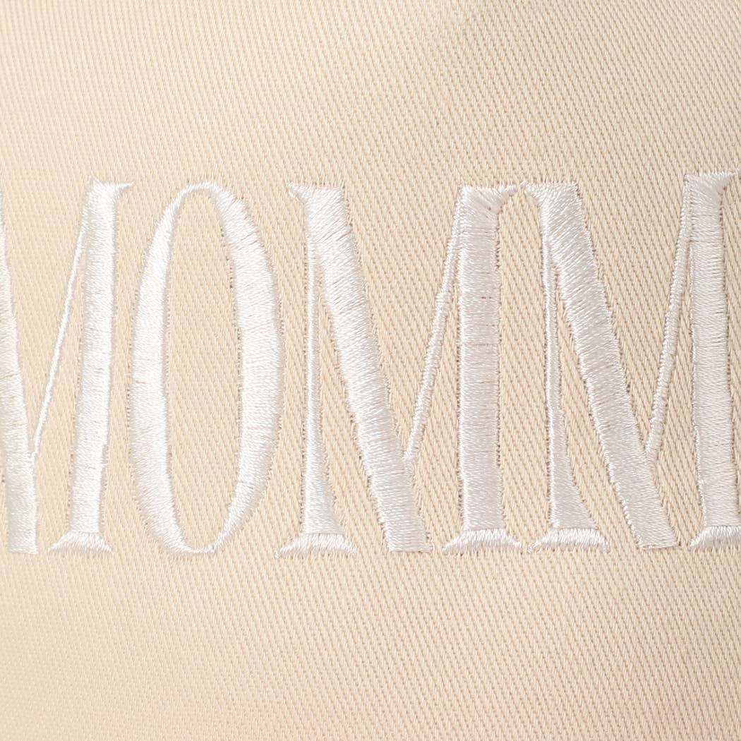 MOMMIN' Lettering Embroidery Trucker Hat